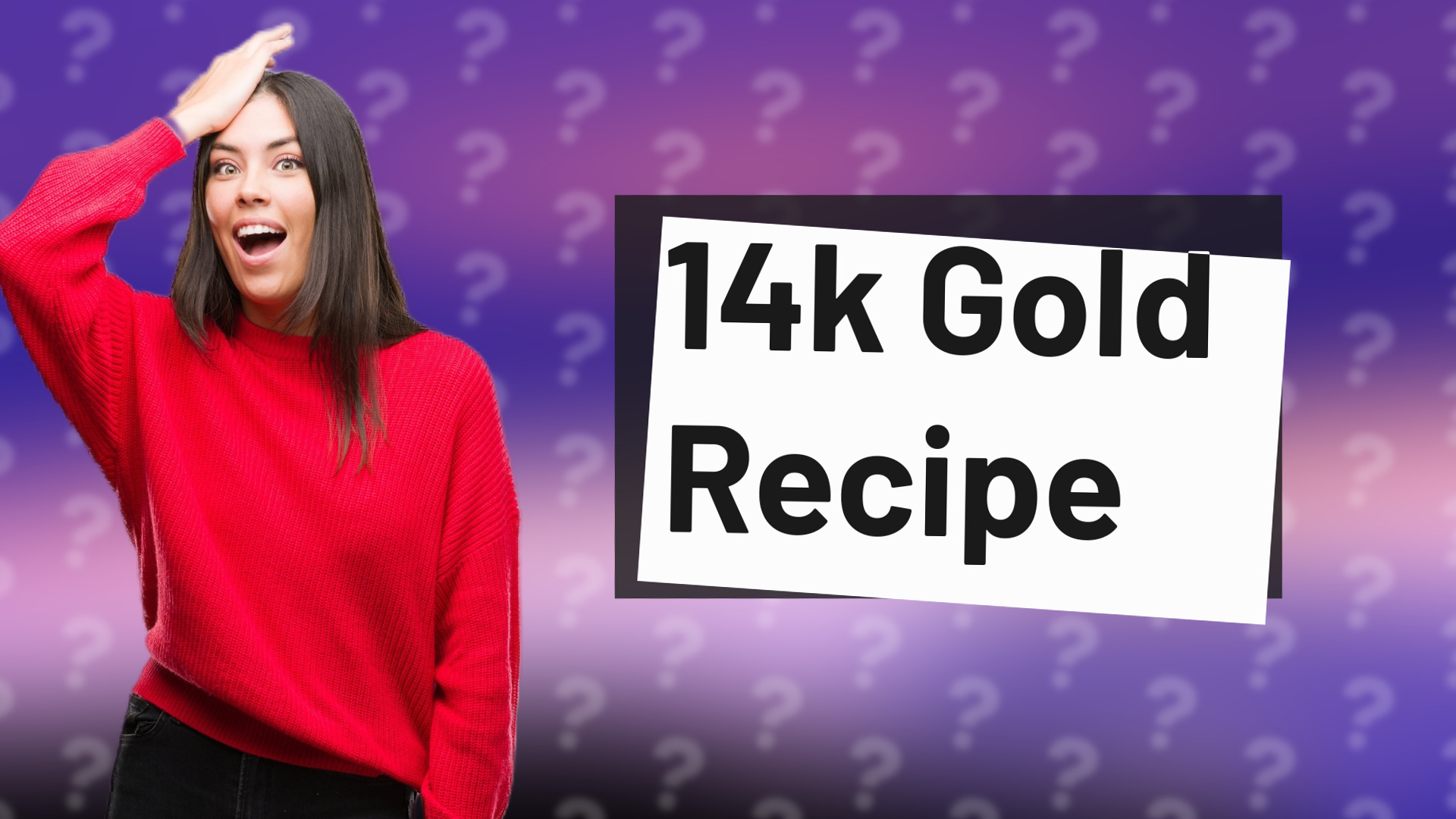 14k Gold Recipe
