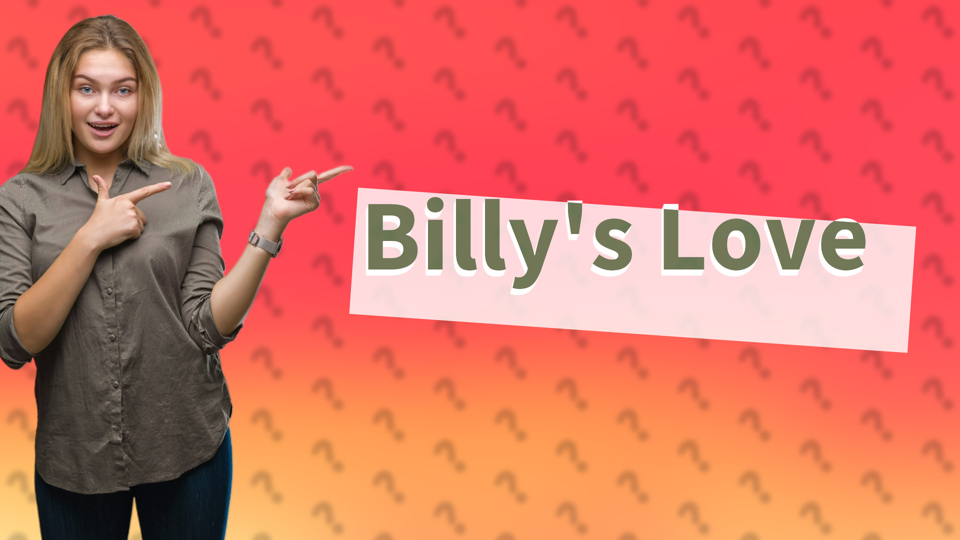 Billy's Love
