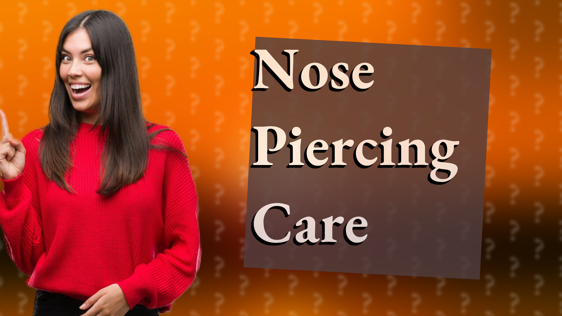 Nose Piercing Care