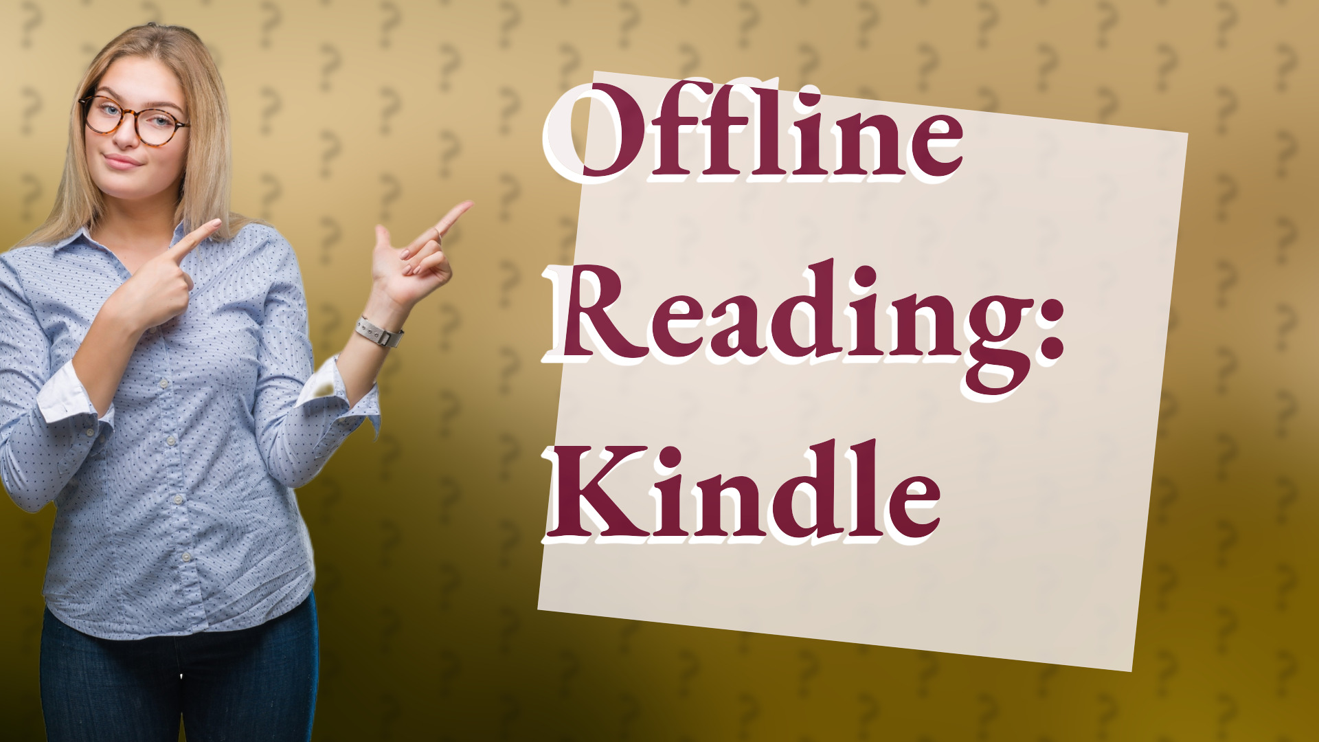 Offline Reading: Kindle