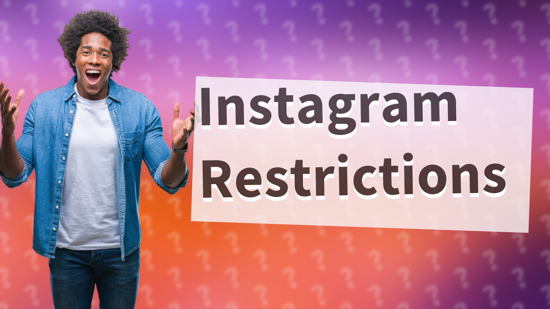 Instagram Restrictions