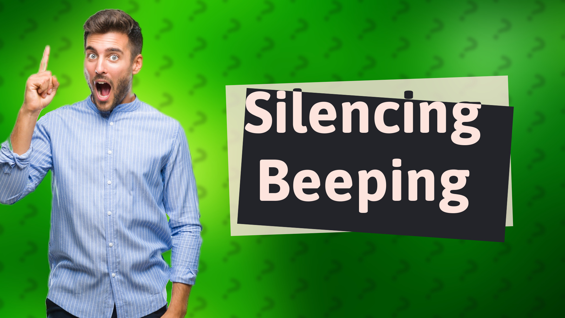 Silencing Beeping