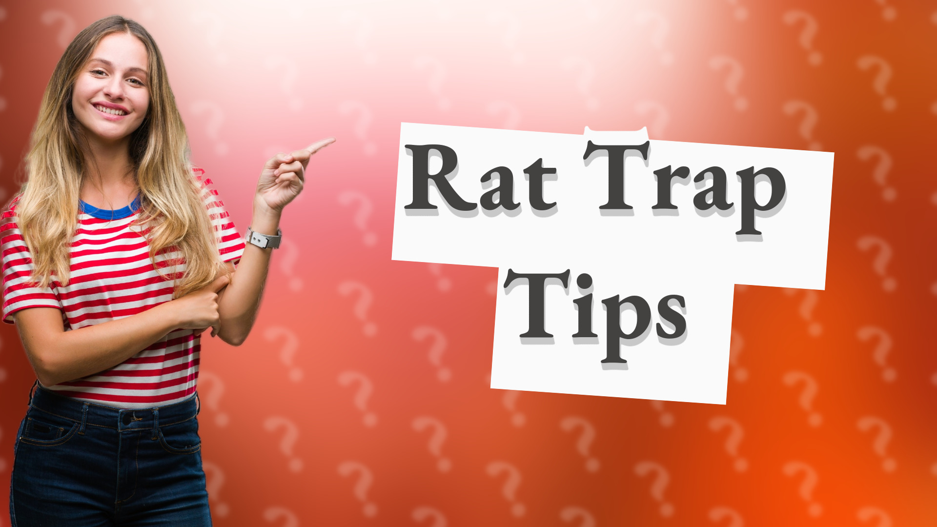 Rat Trap Tips
