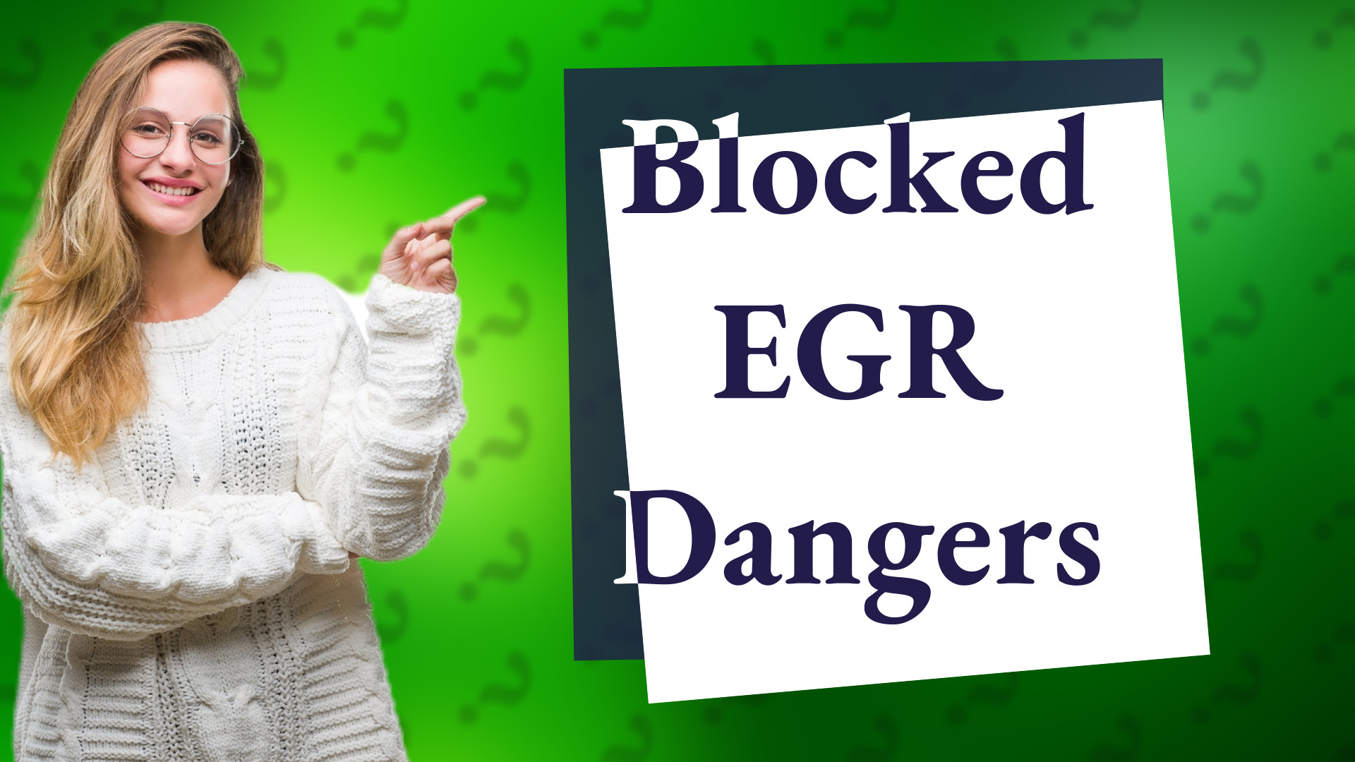 Blocked EGR Dangers