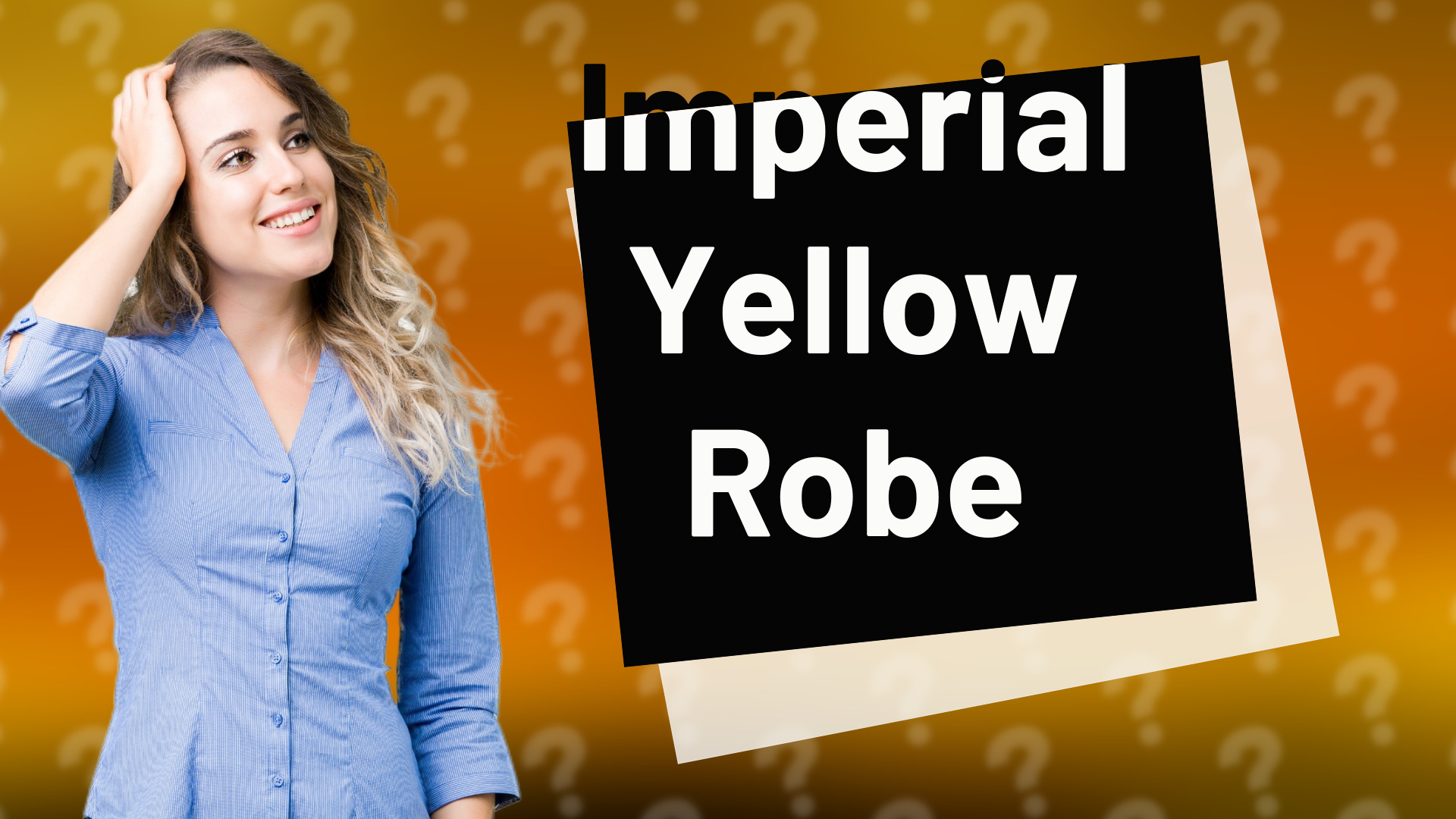 Imperial Yellow Robe