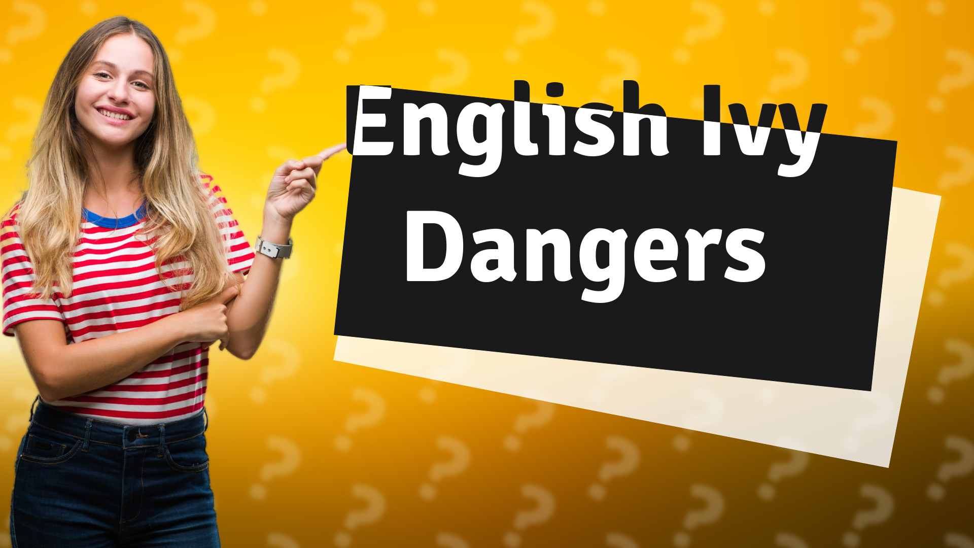 English Ivy Dangers
