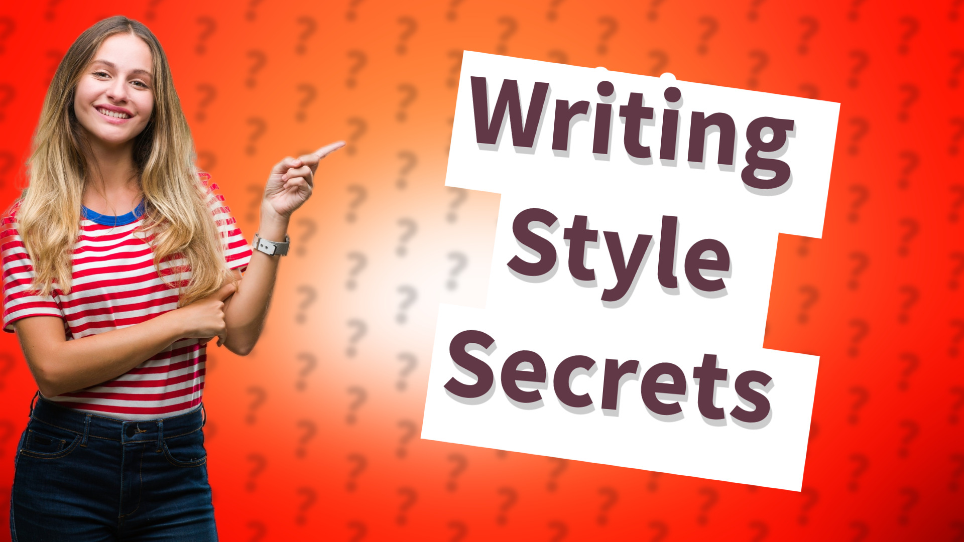 Writing Style Secrets