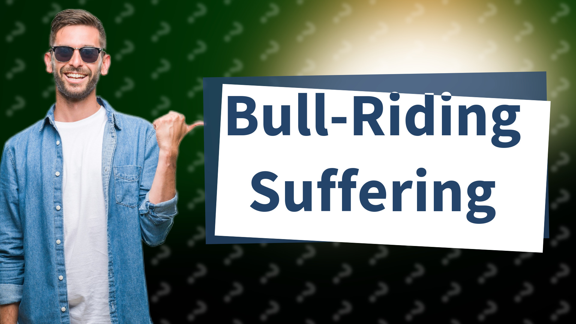 Bull-Riding Suffering