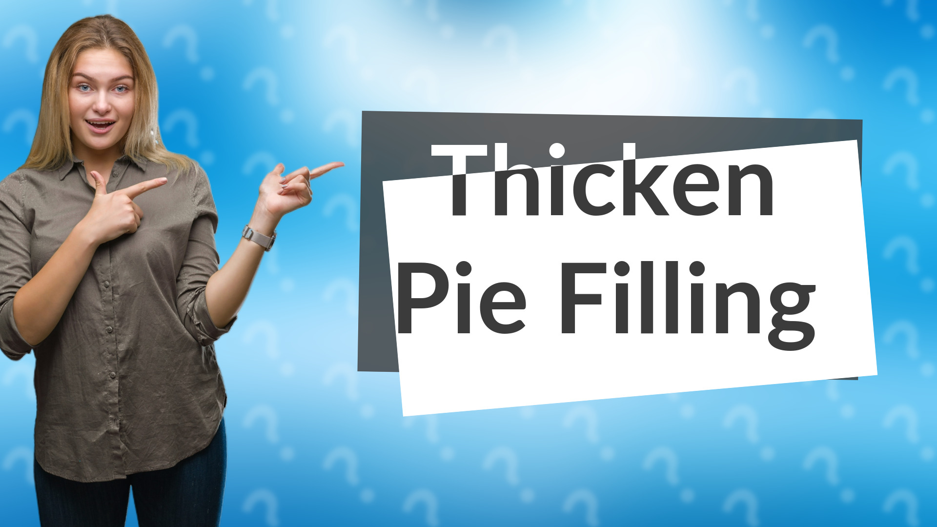Thicken Pie Filling