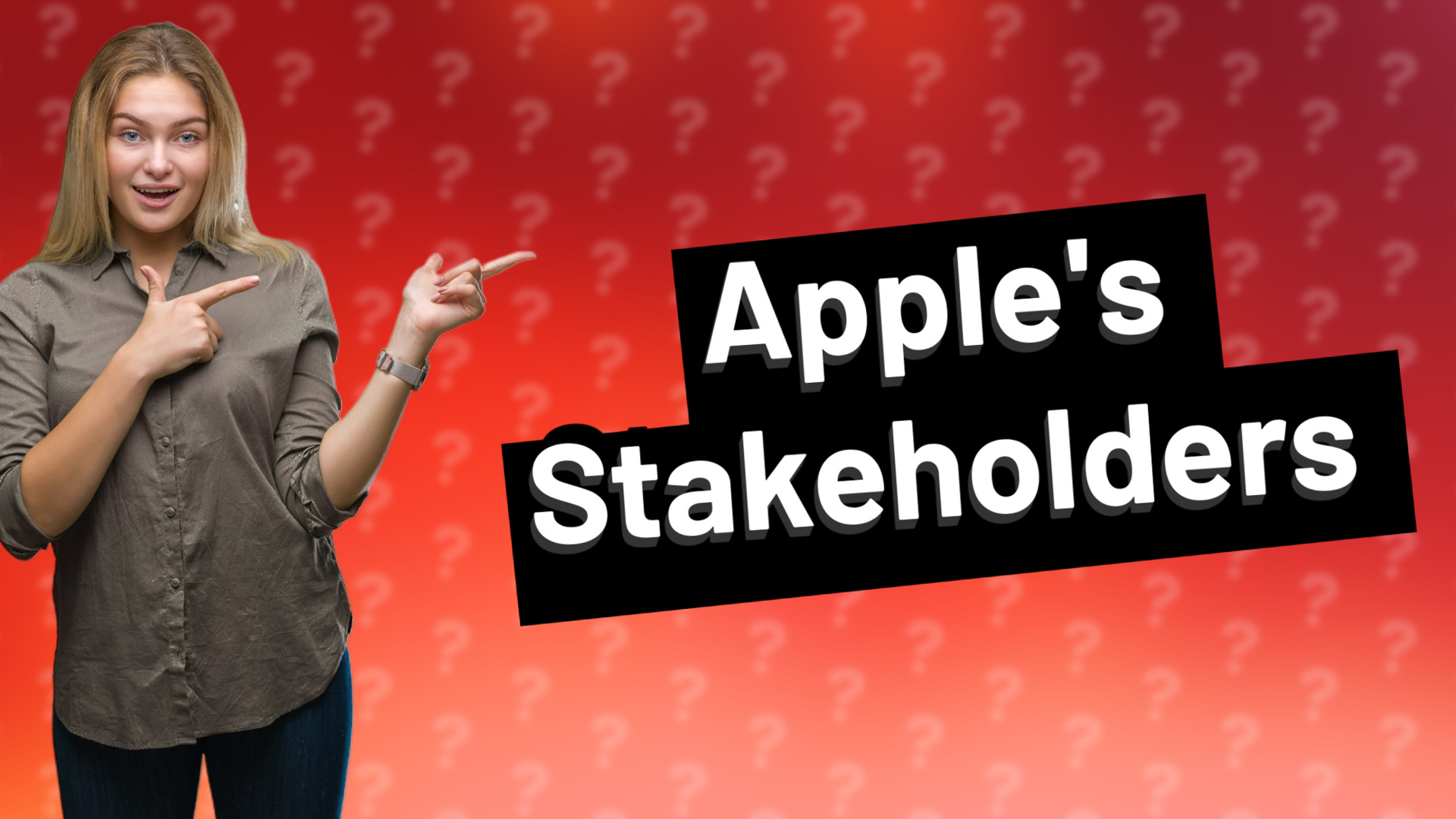 Apple's Stakeholders