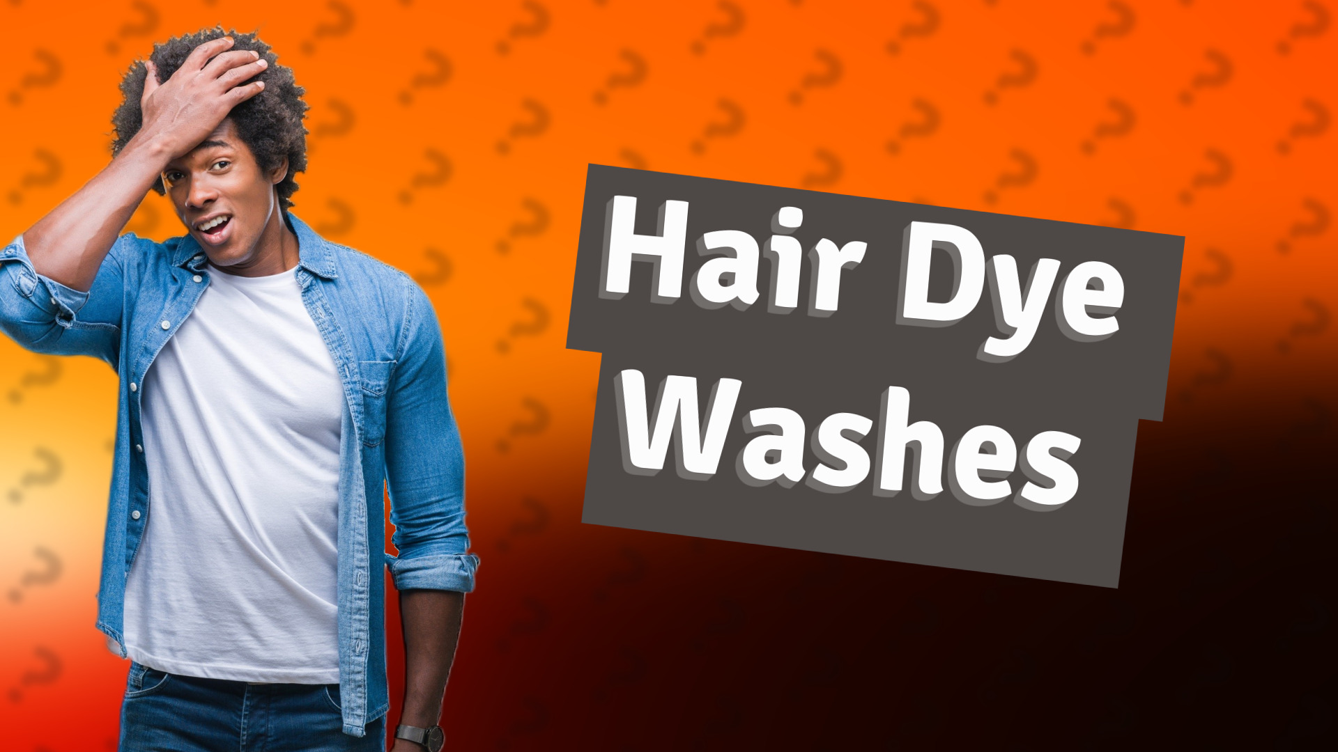 Hair Dye Washes