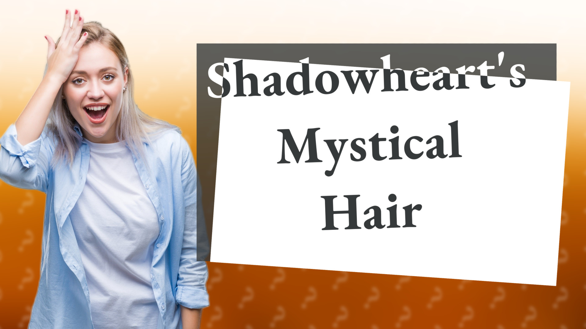 Shadowheart's Mystical Hair