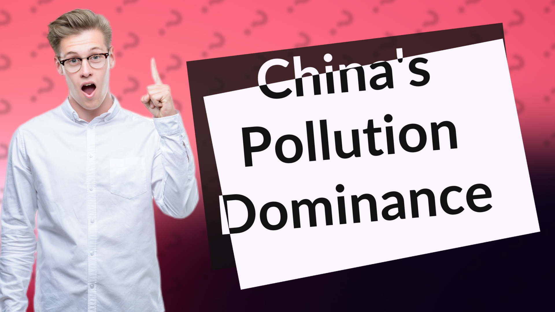 China's Pollution Dominance