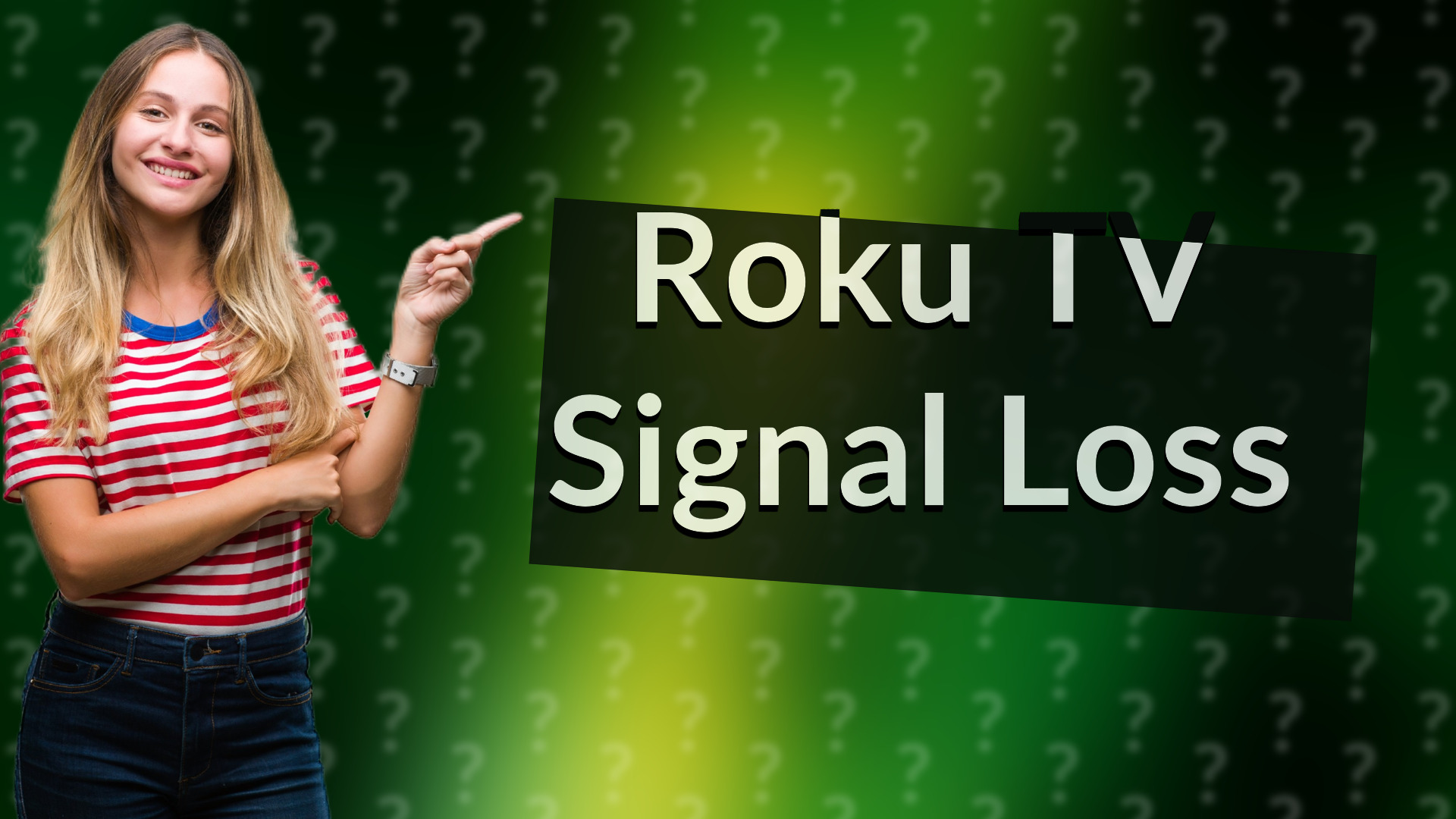 Roku TV Signal Loss