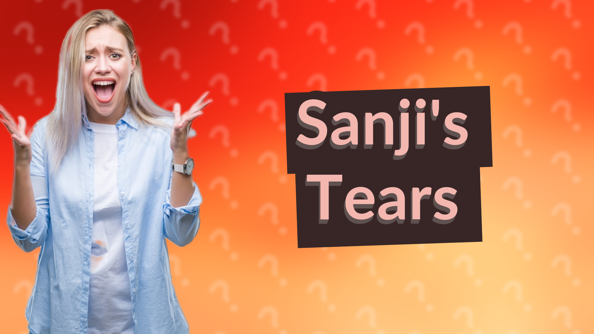 Sanji's Tears