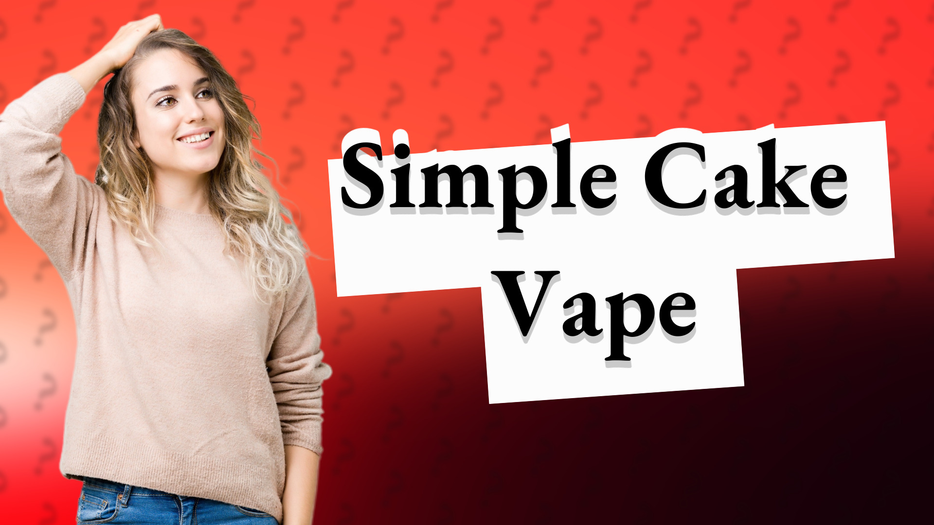 Simple Cake Vape