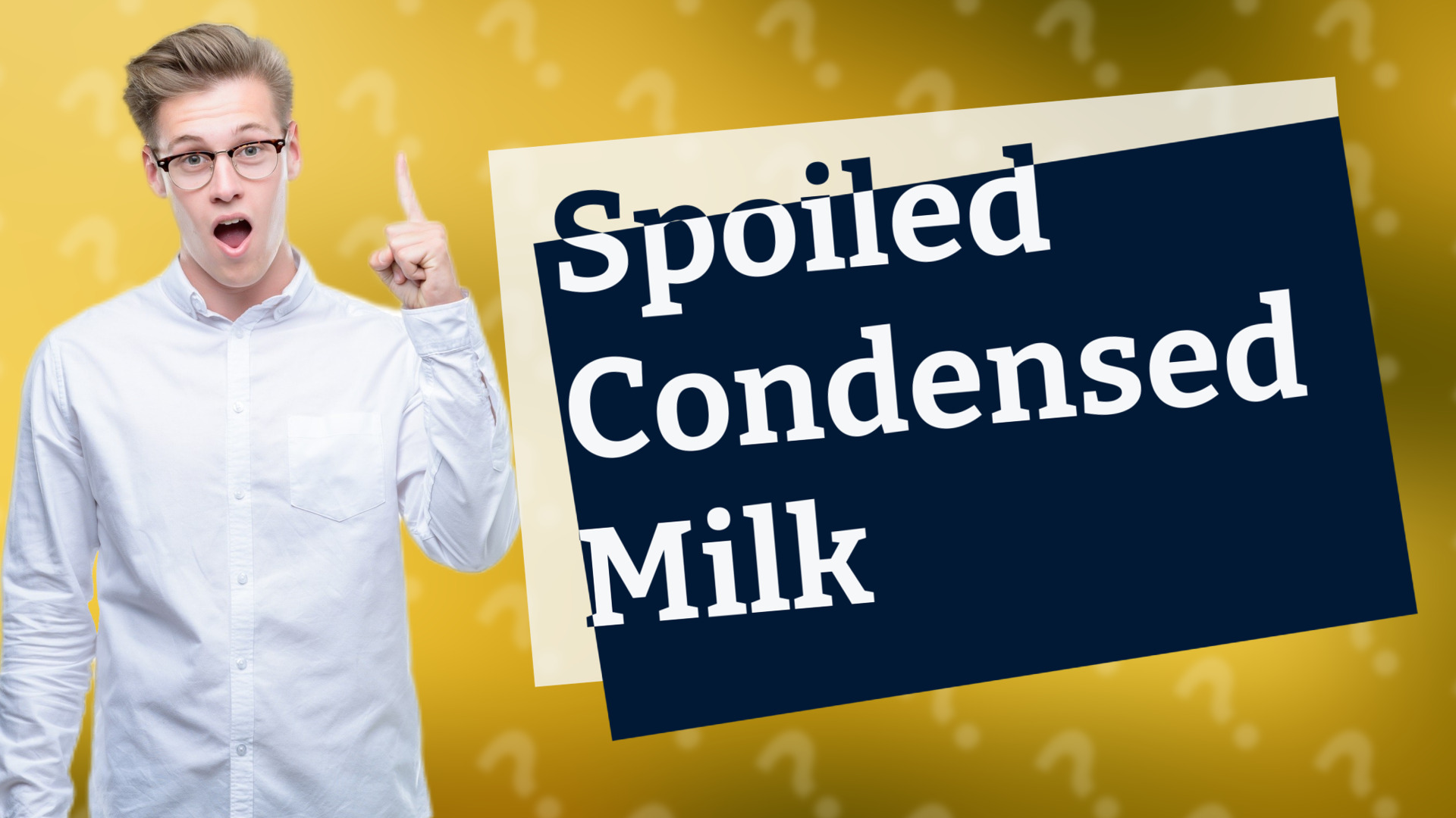Spoiled Condensed Milk