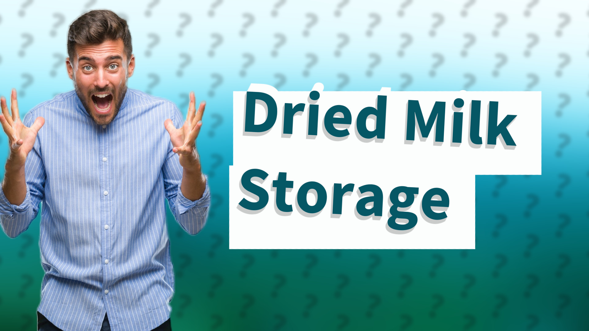 Dried Milk Storage