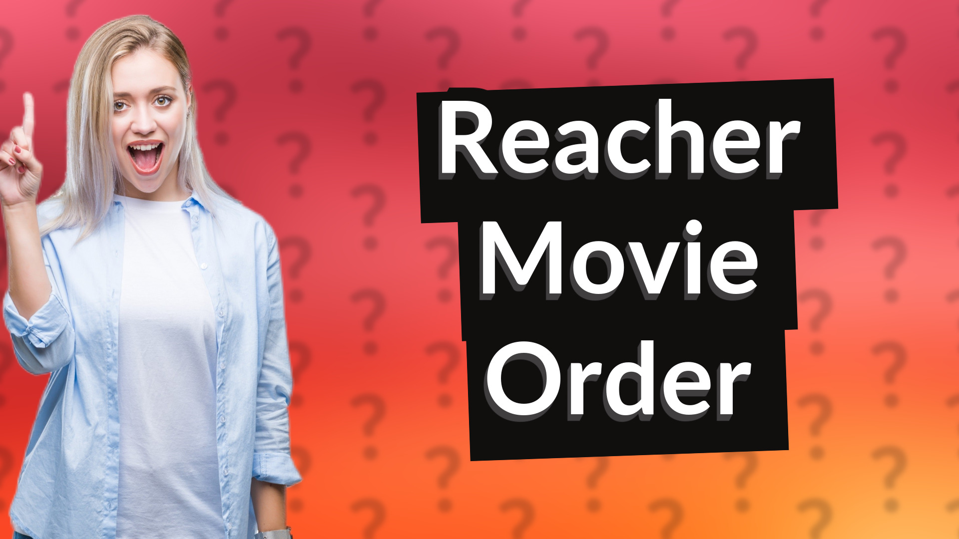 Reacher Movie Order