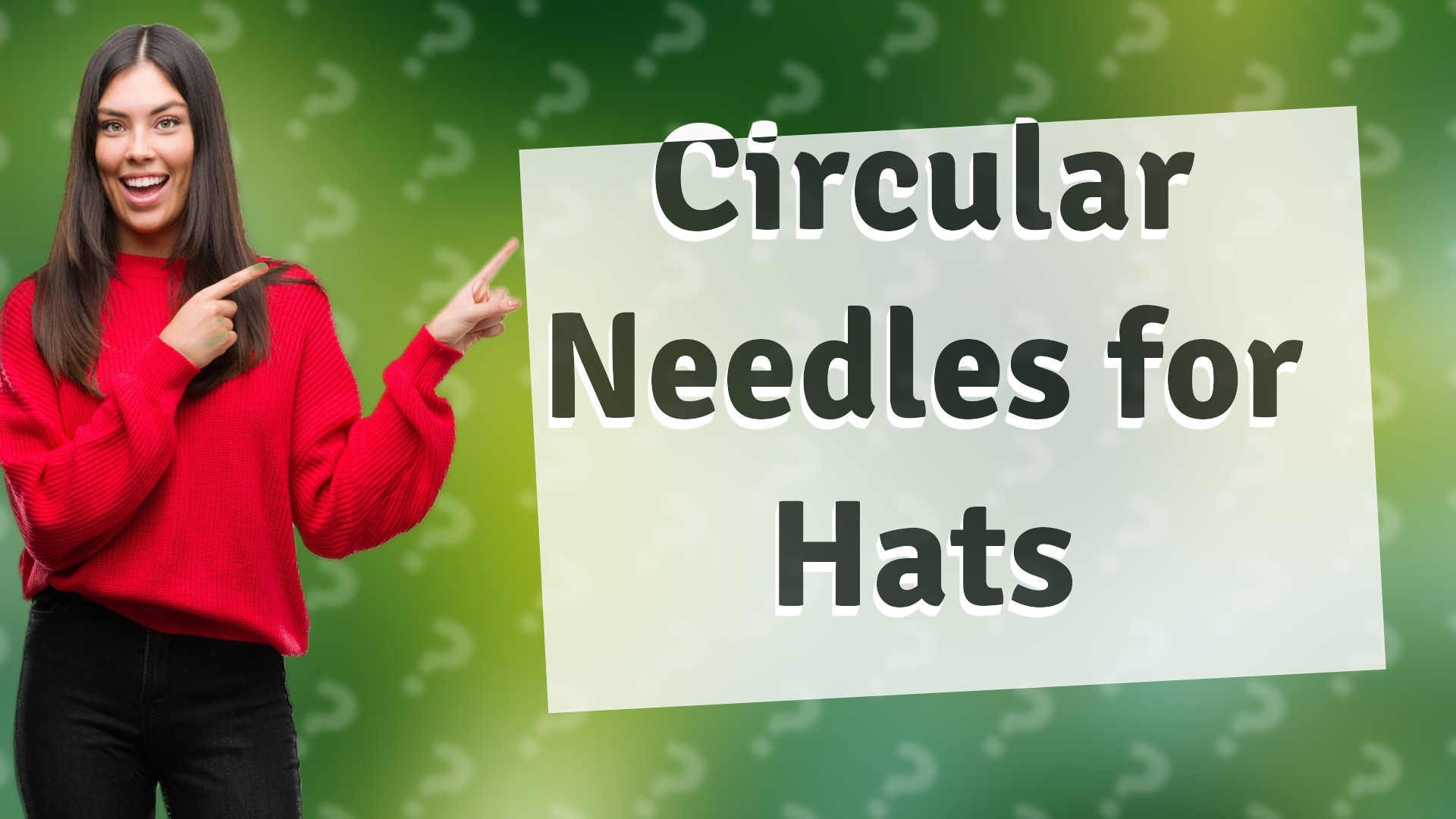Circular Needles for Hats