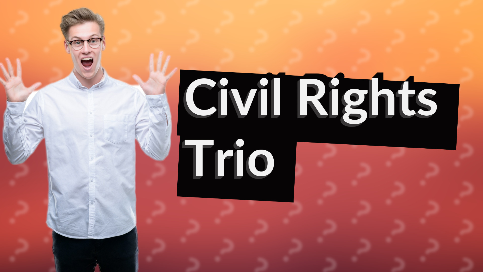 Civil Rights Trio