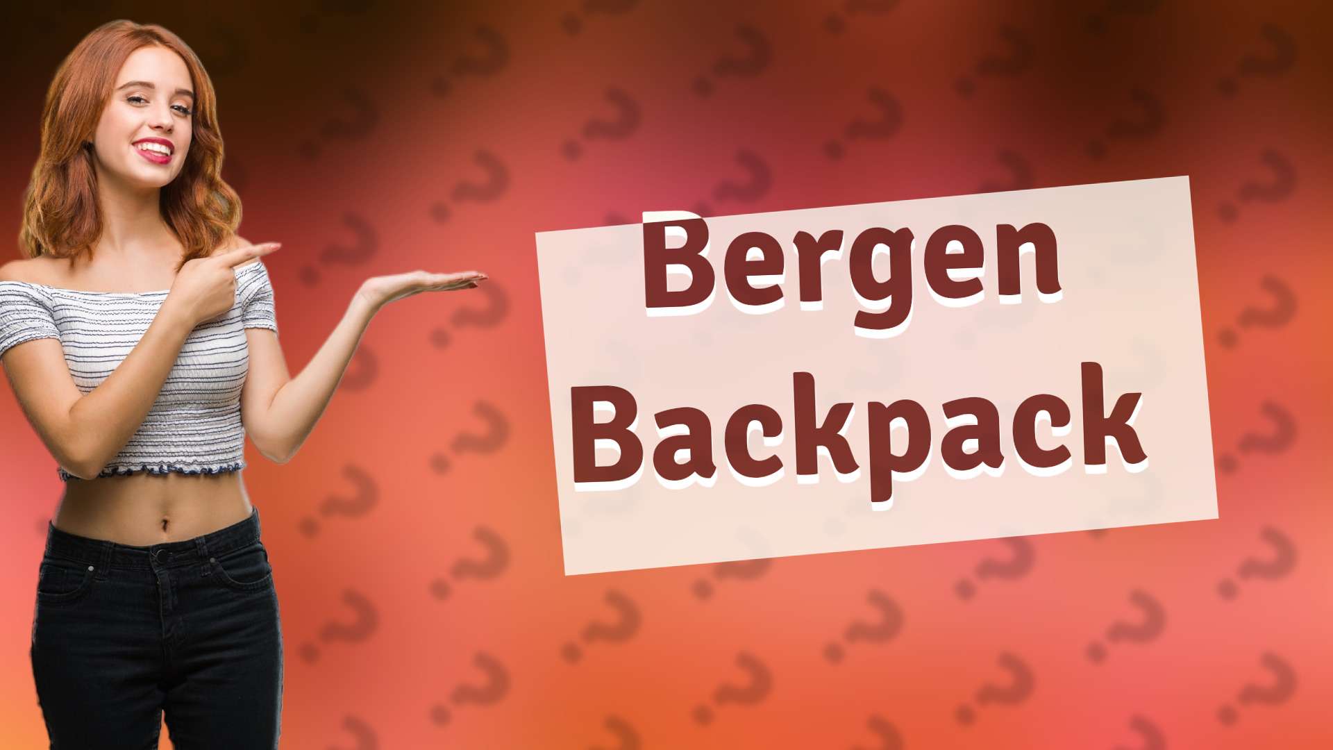 Bergen Backpack