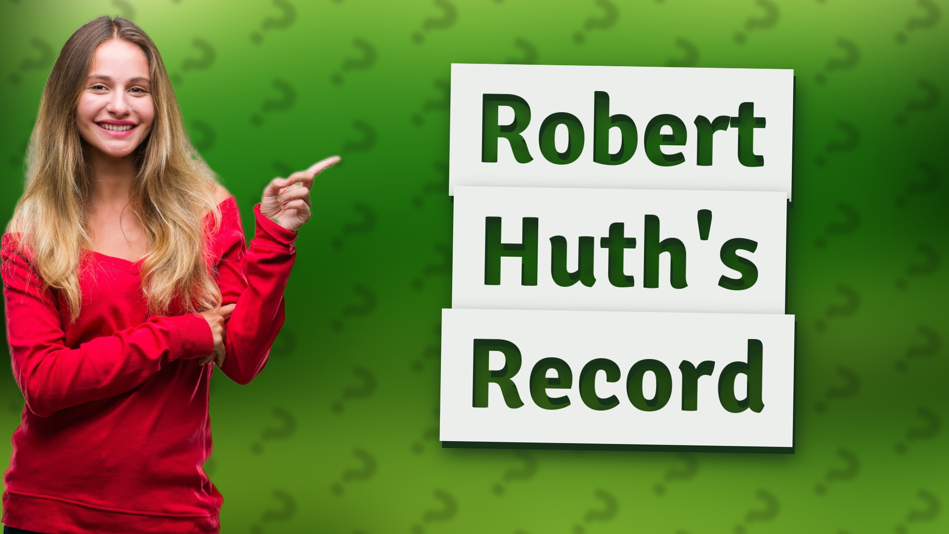 Robert Huth's Record