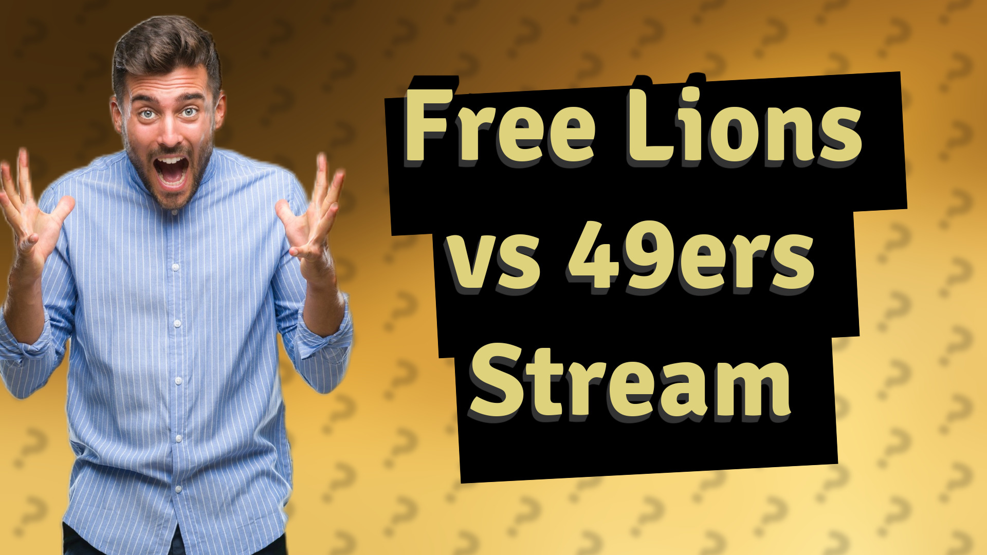 Free Lions vs 49ers Stream