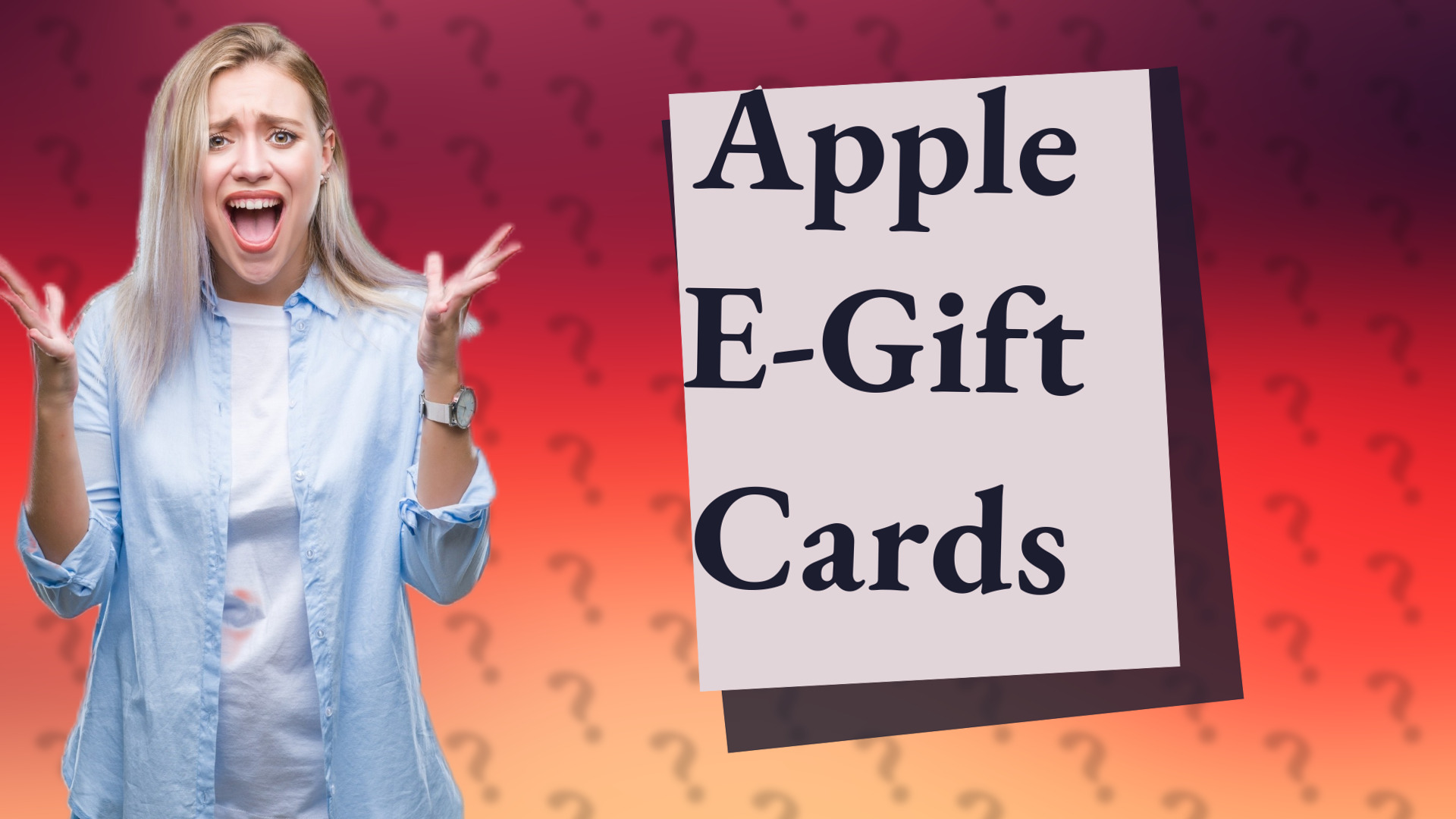 Apple E-Gift Cards