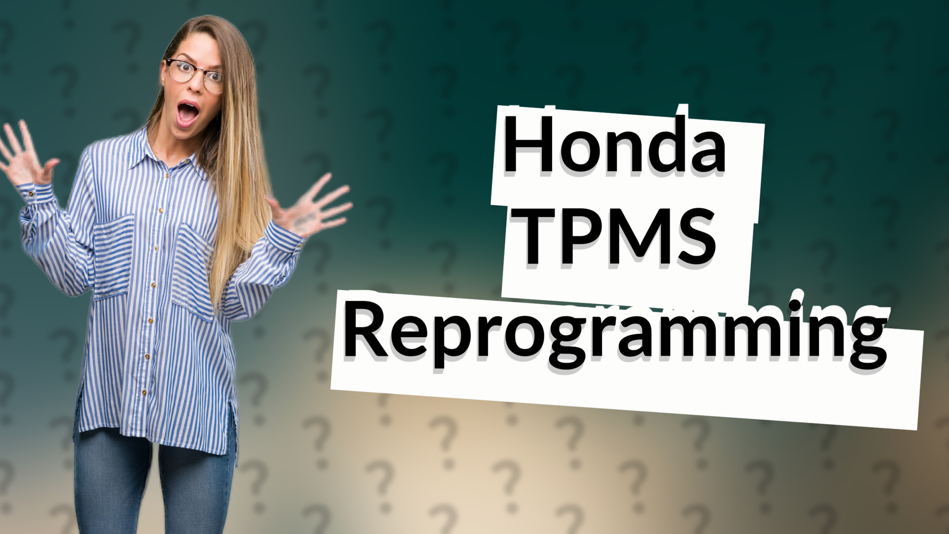 Honda TPMS Reprogramming