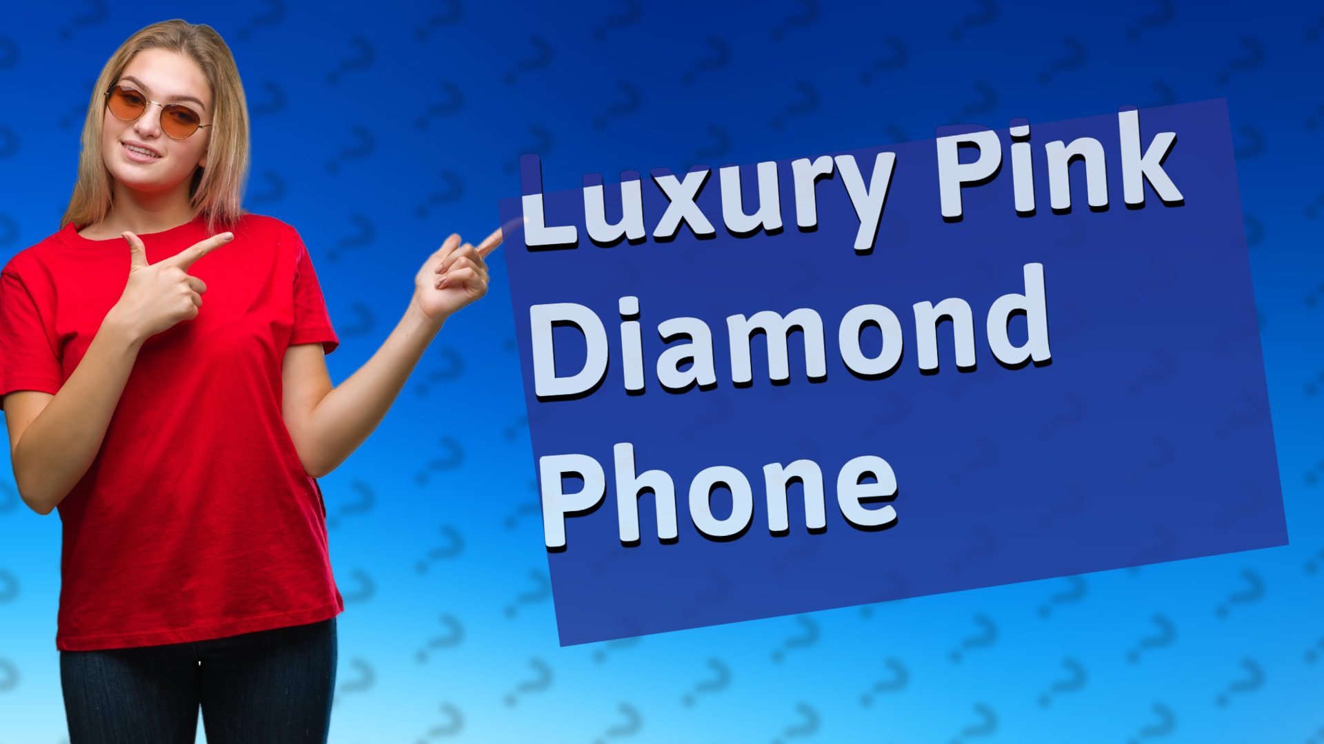 Luxury Pink Diamond Phone