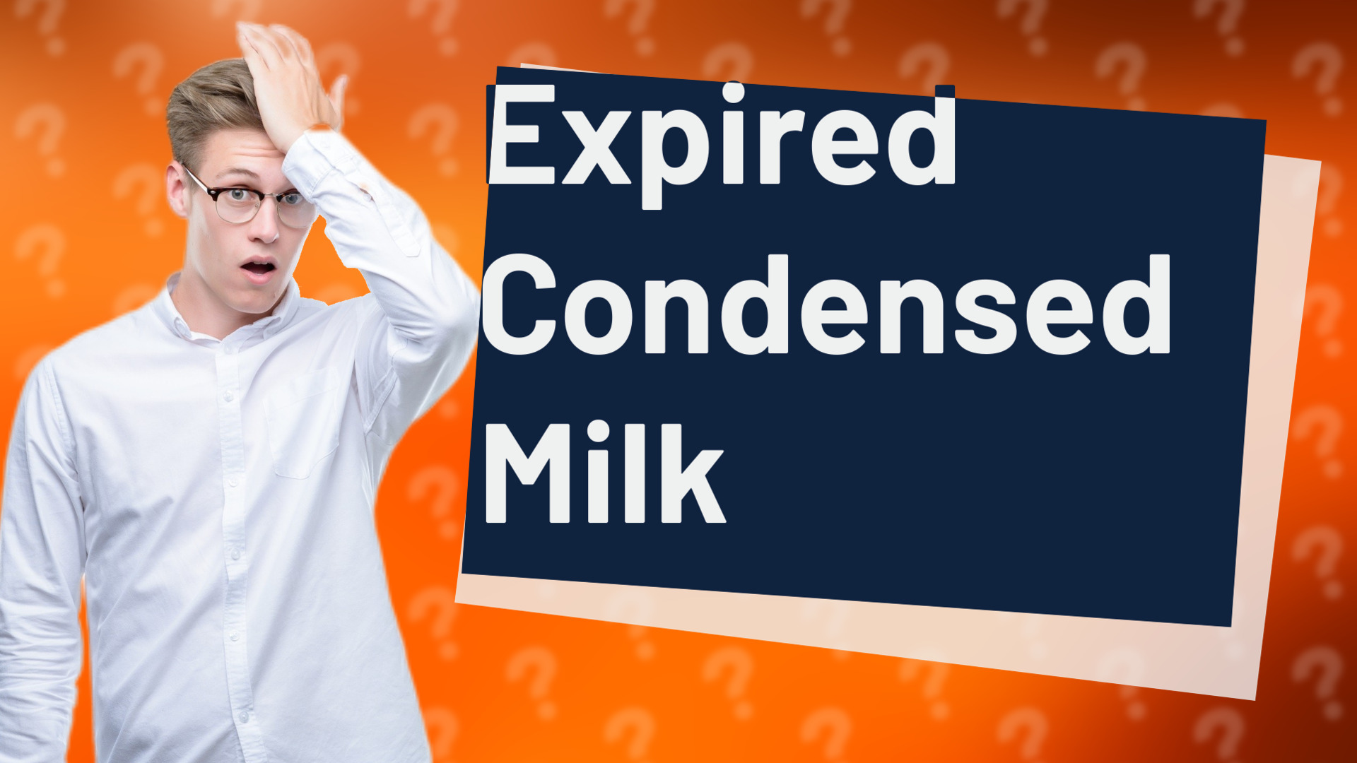 Expired Condensed Milk