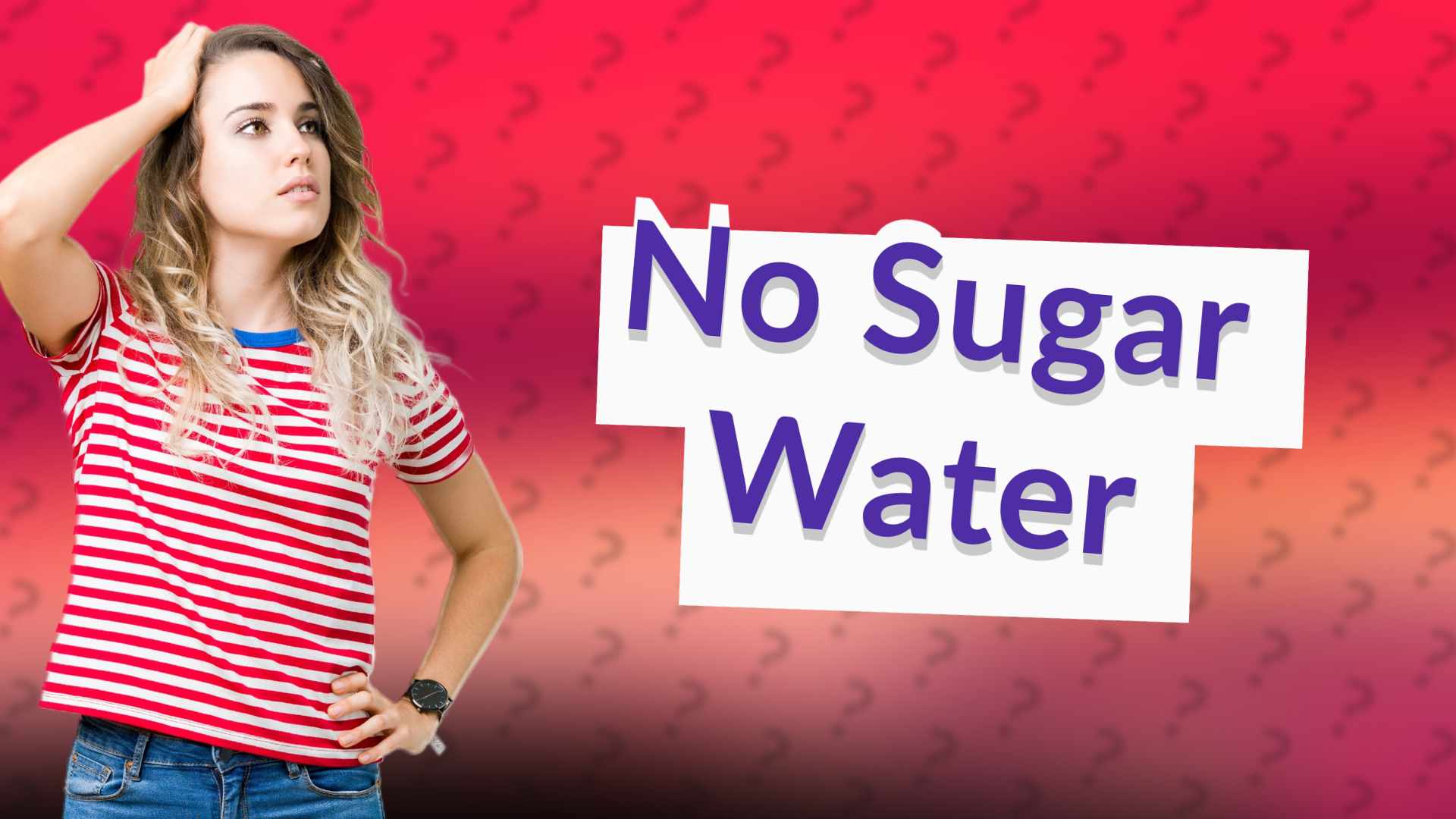 No Sugar Water
