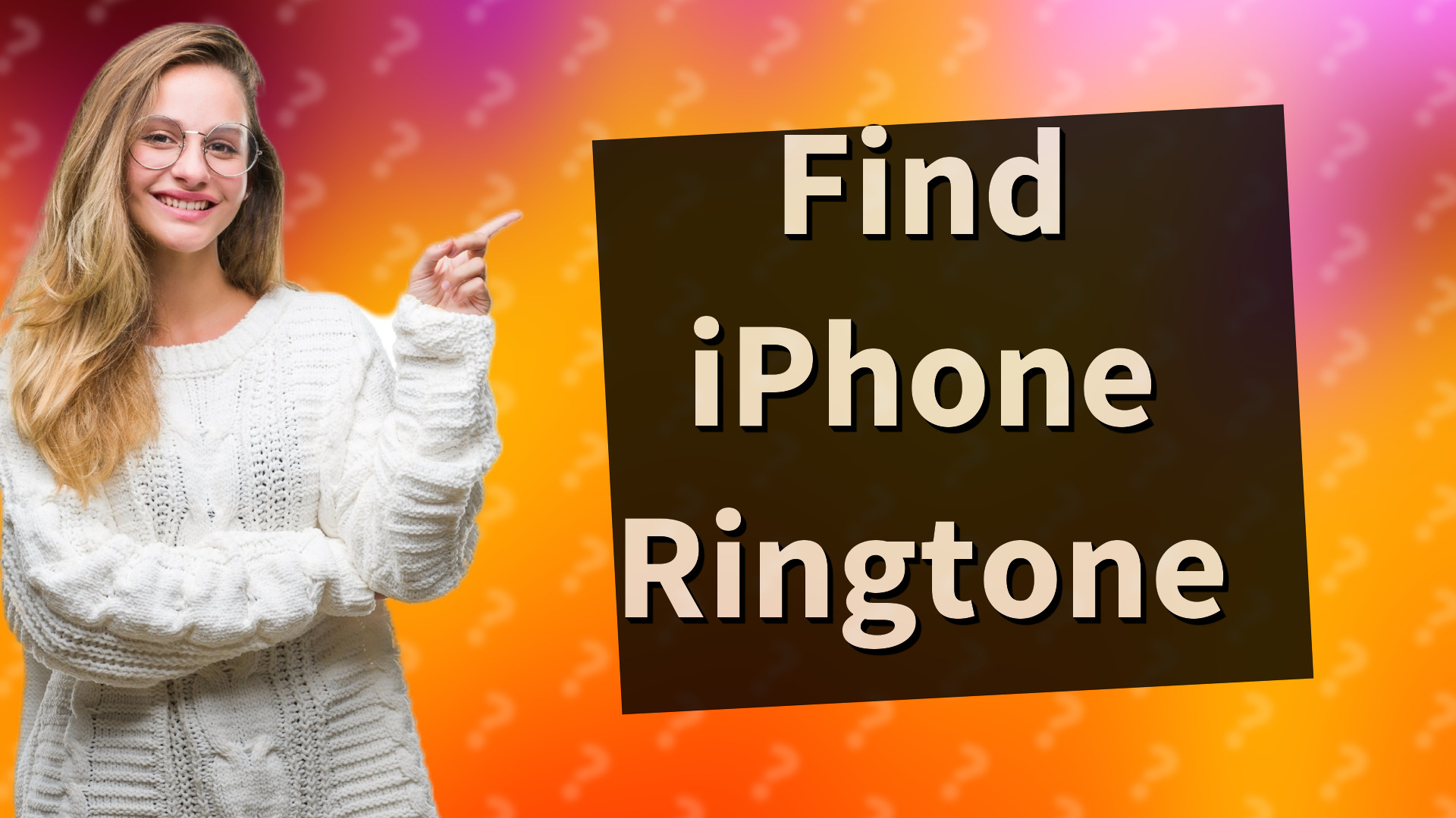 Find iPhone Ringtone