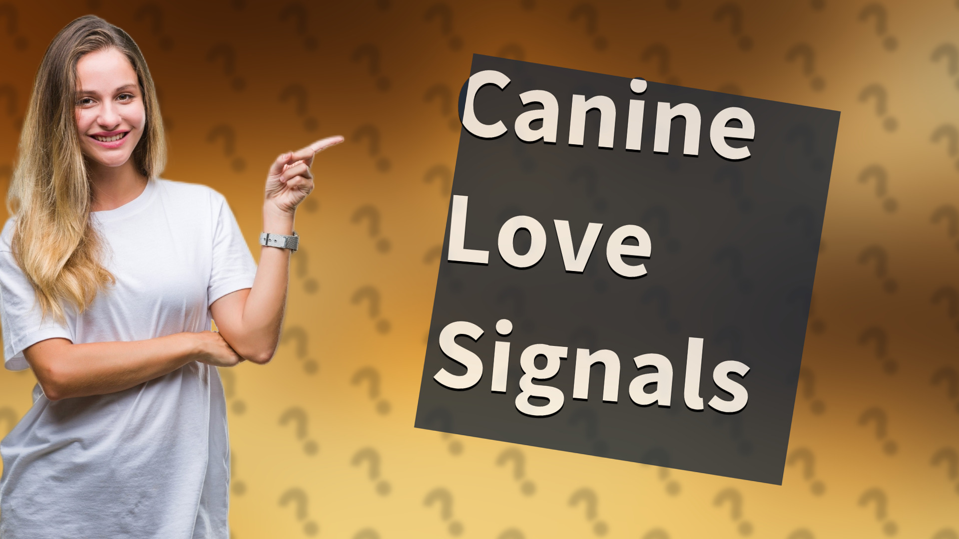 Canine Love Signals