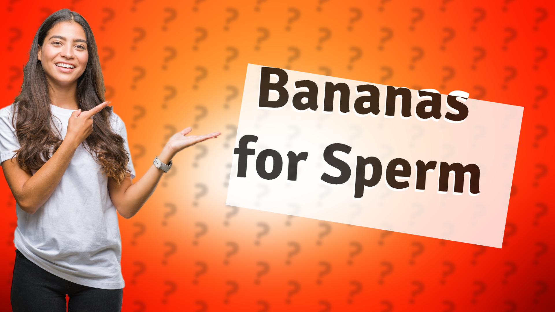 Bananas for Sperm