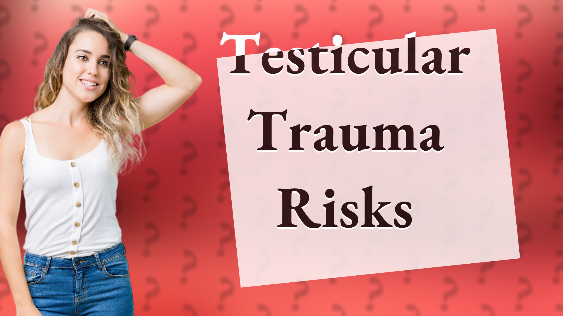Testicular Trauma Risks