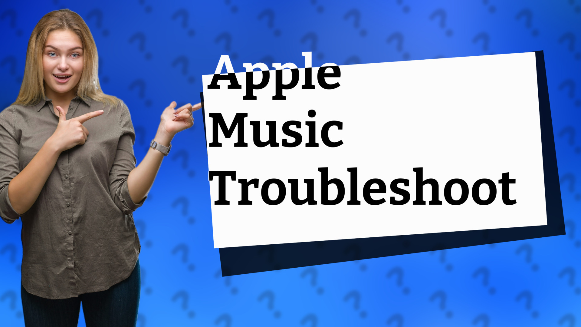 Apple Music Troubleshoot