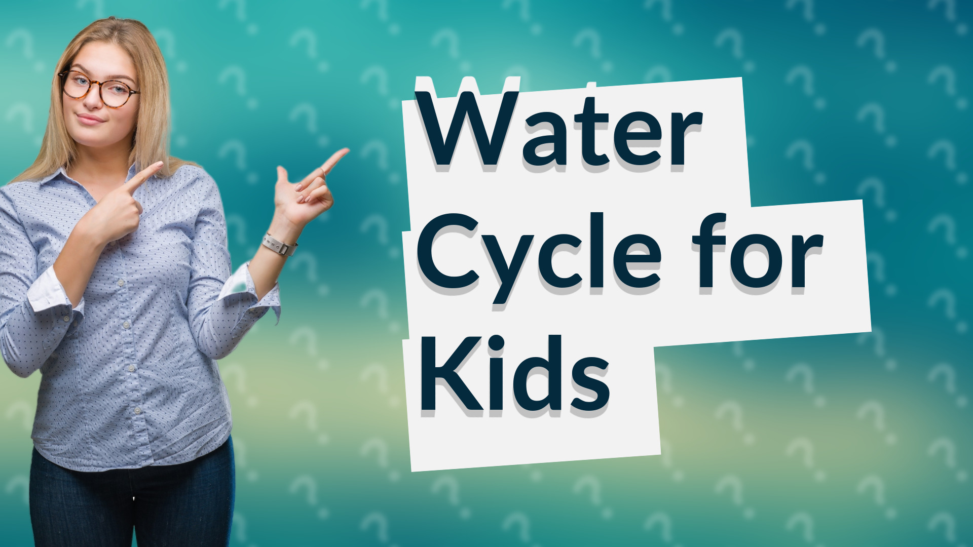 Water Cycle for Kids