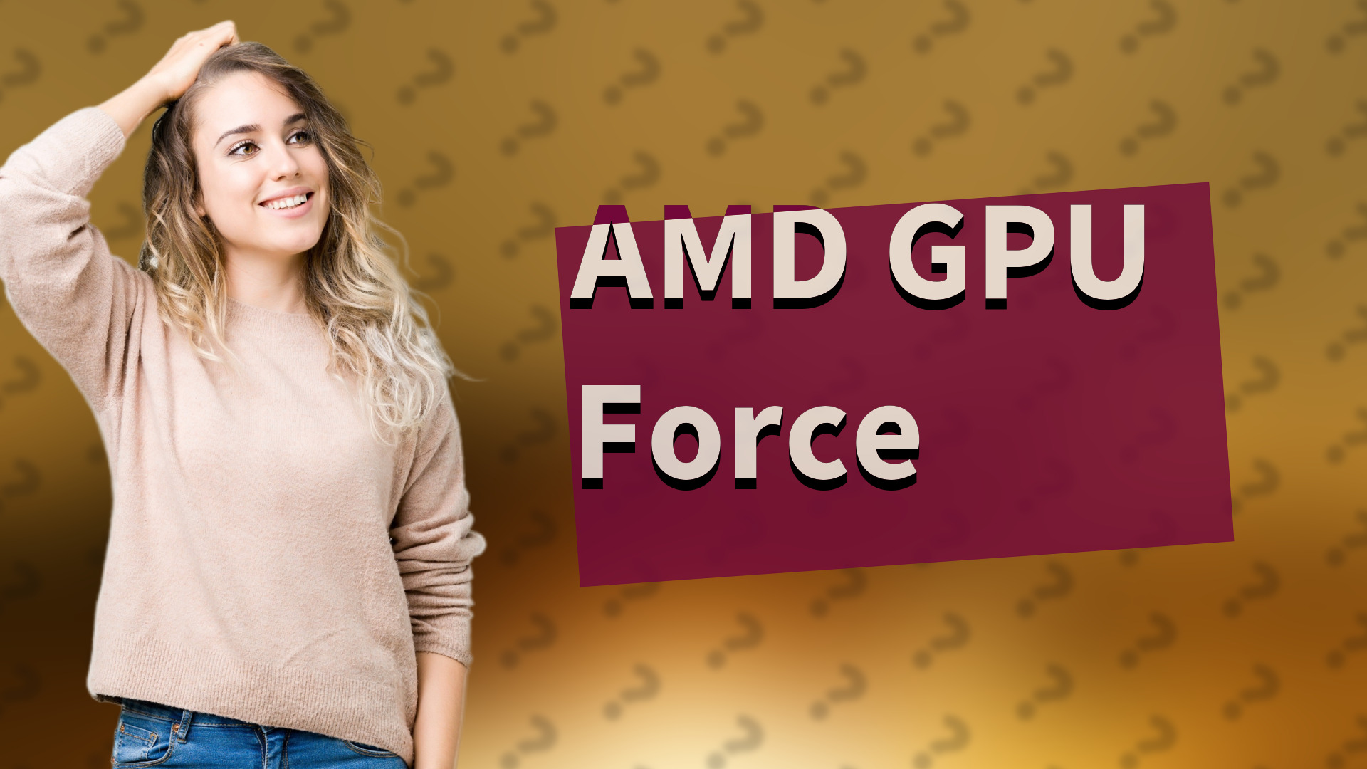 AMD GPU Force