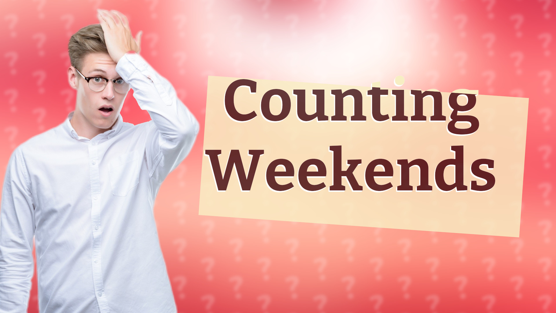 Counting Weekends