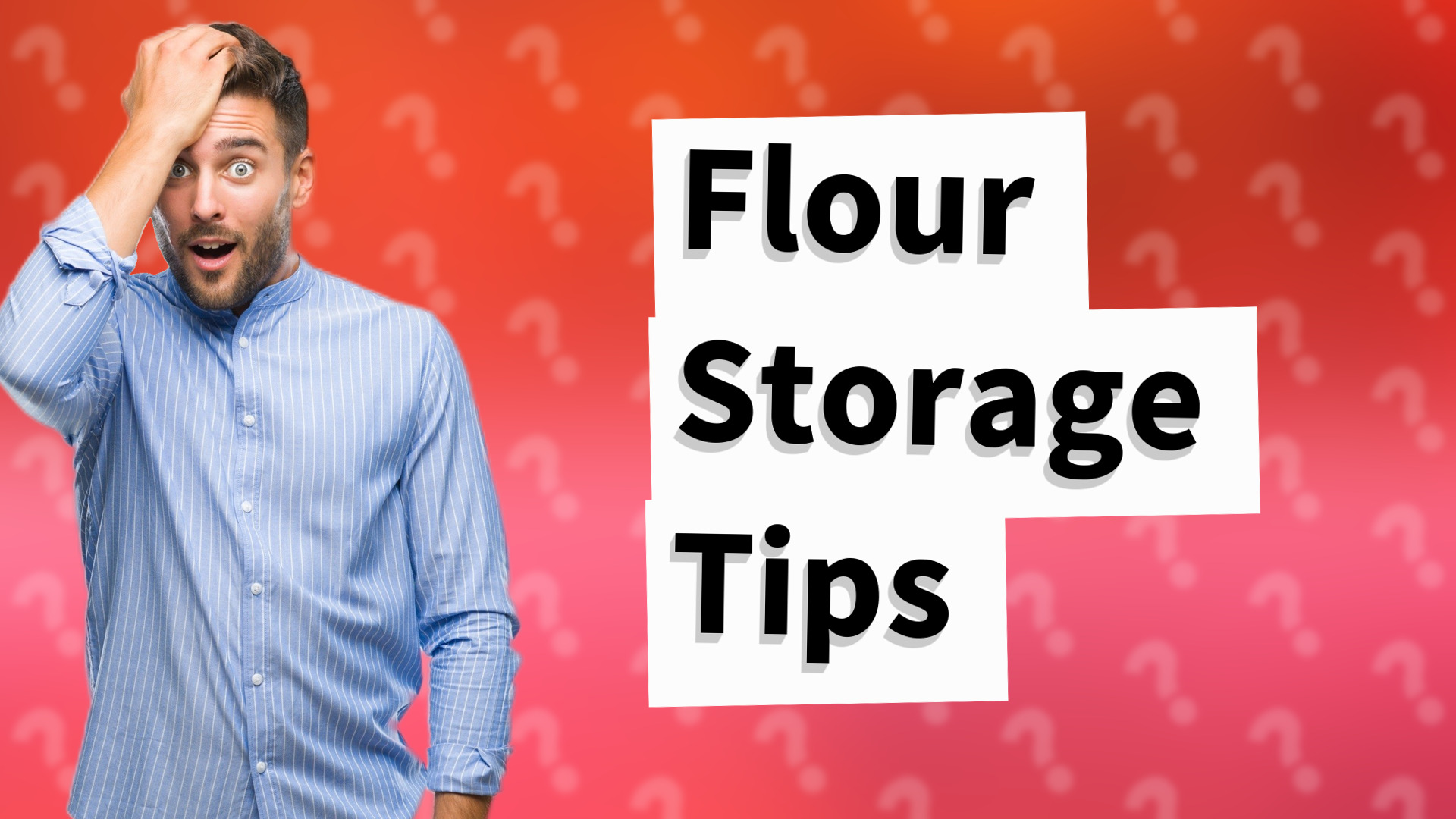 Flour Storage Tips