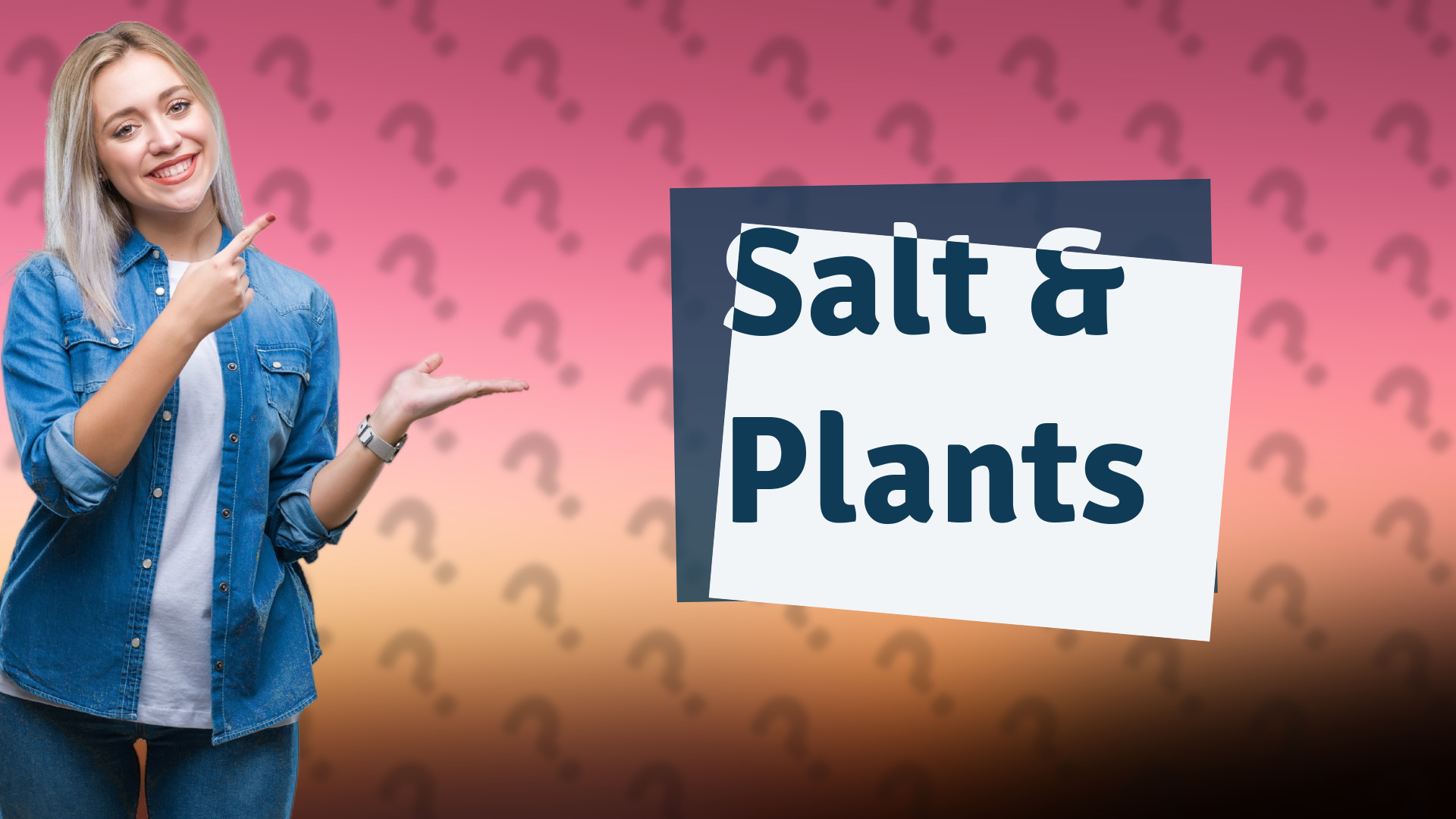 Salt & Plants