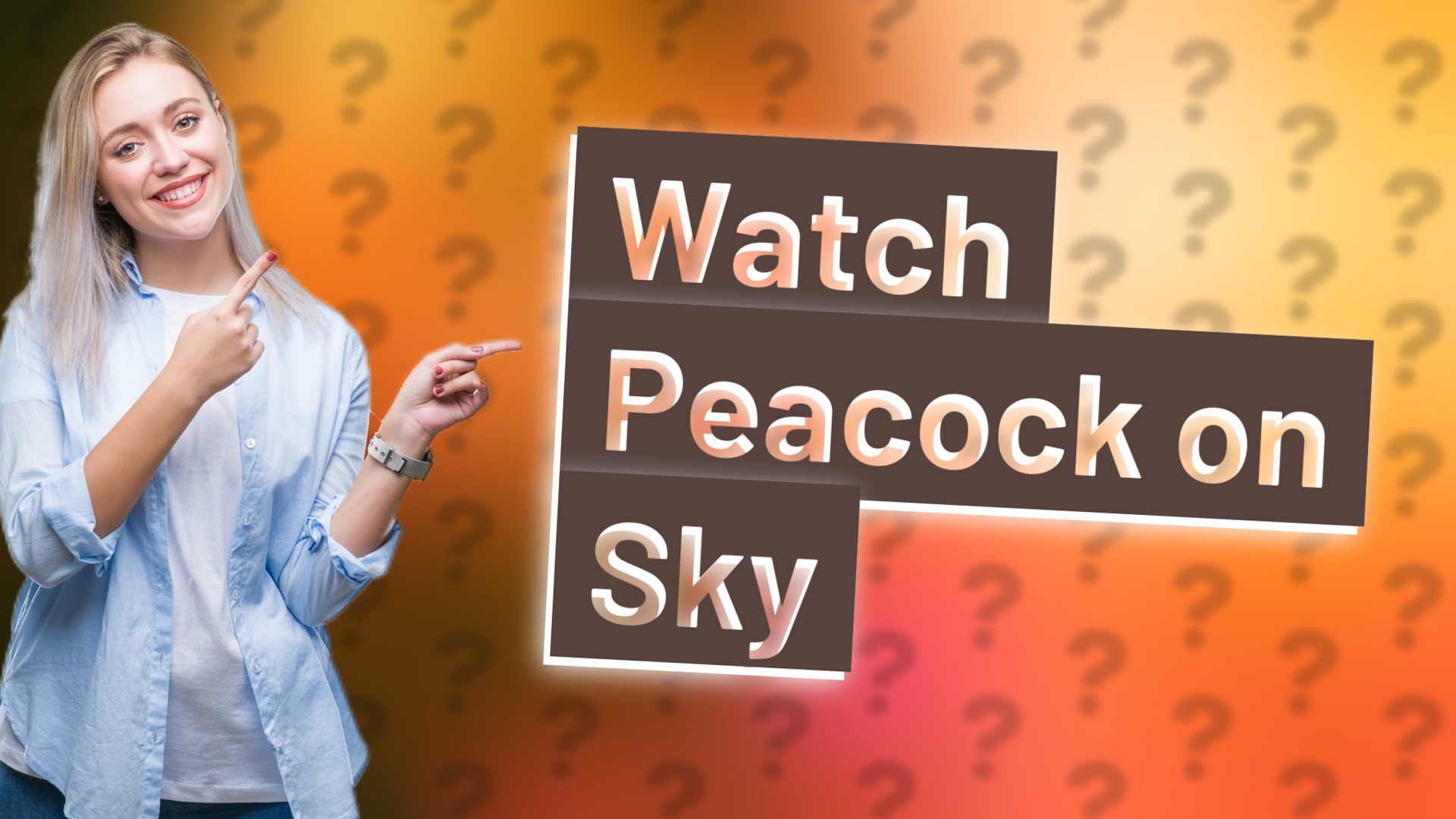 Watch Peacock on Sky
