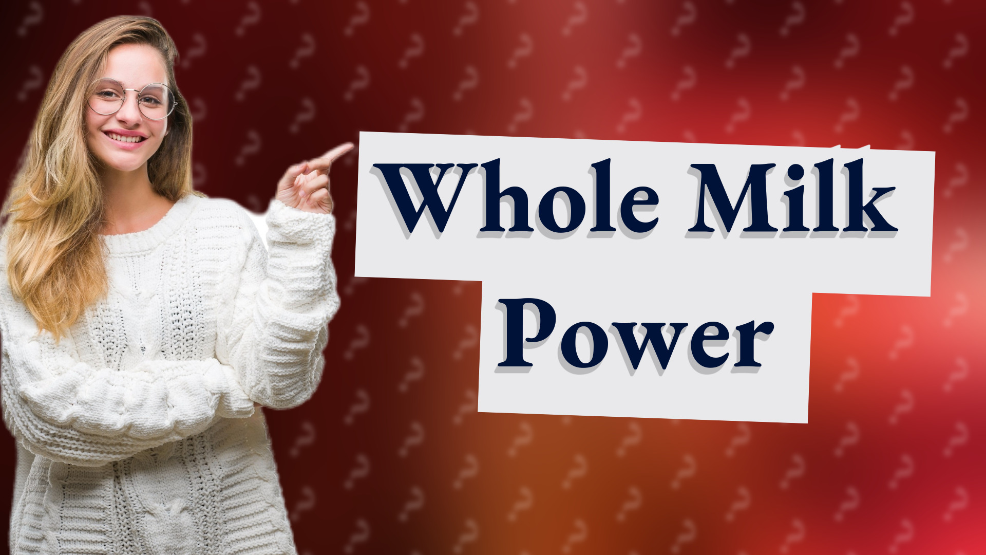 Whole Milk Power