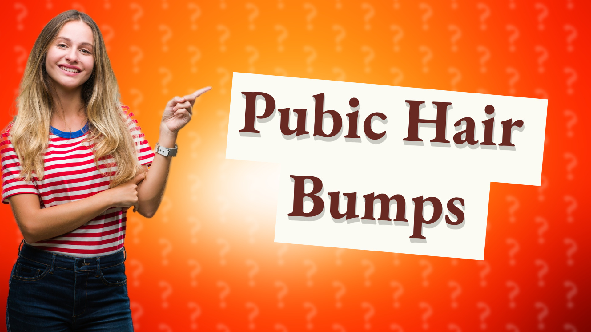 Pubic Hair Bumps