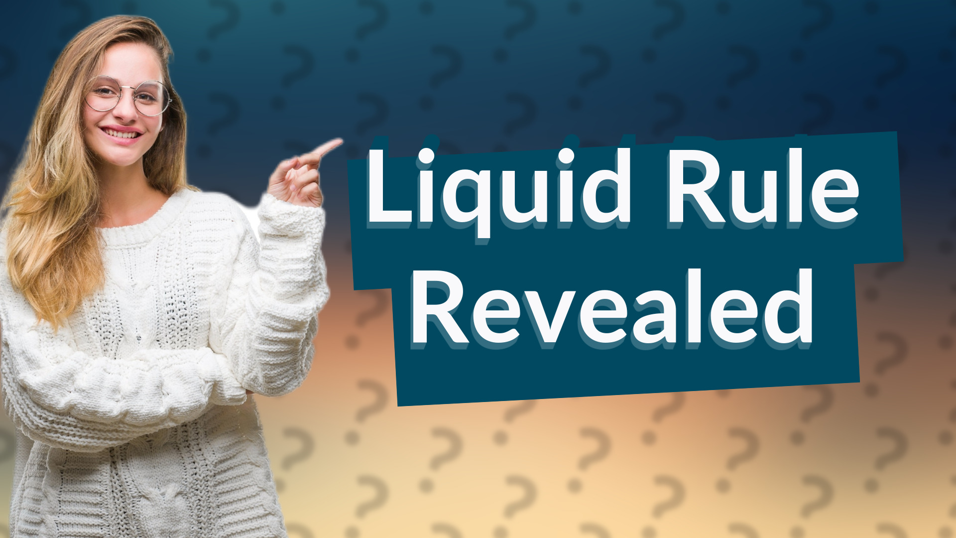 Liquid Rule Revealed