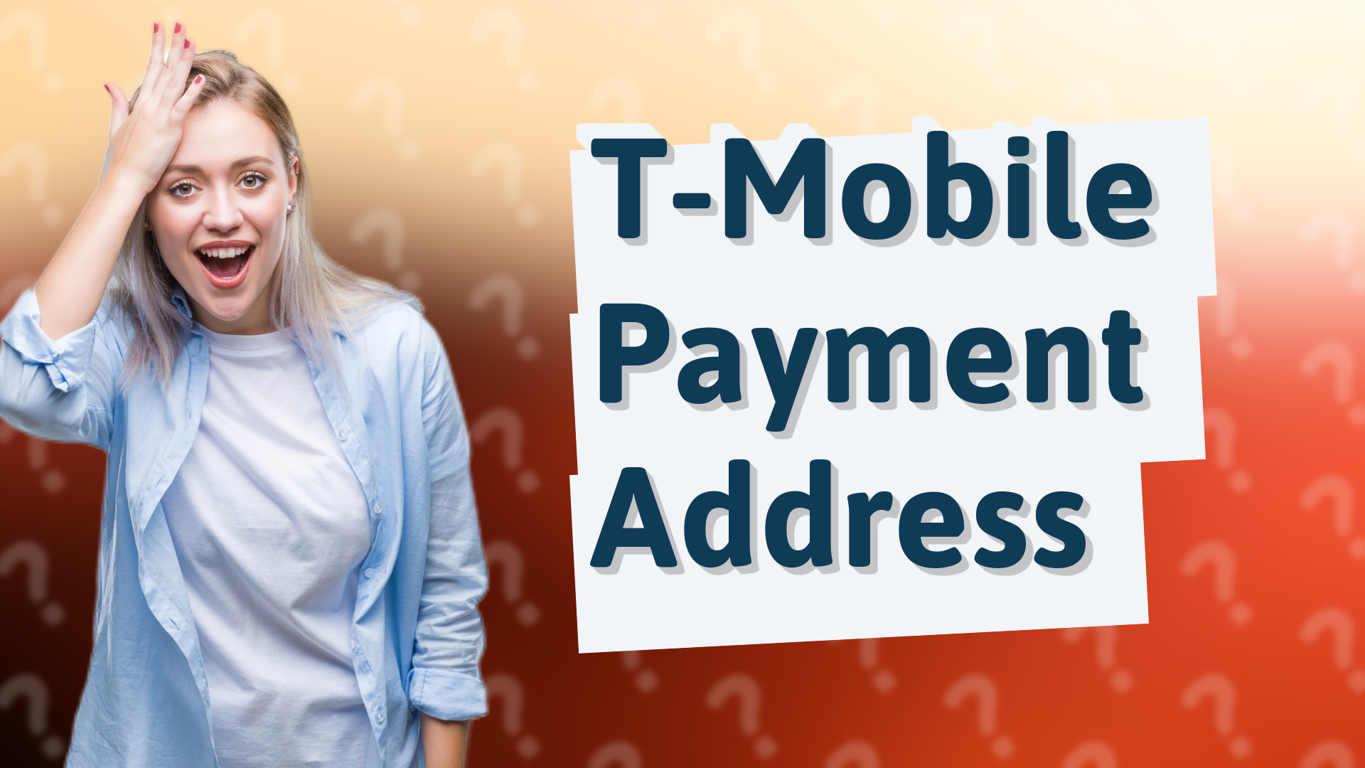 T-Mobile Payment Address