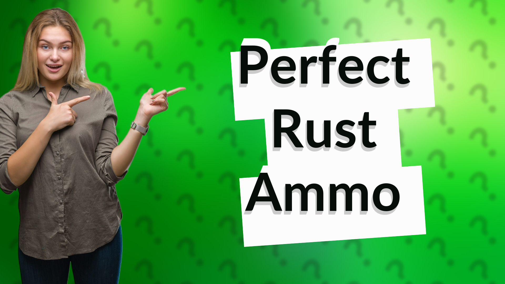 Perfect Rust Ammo