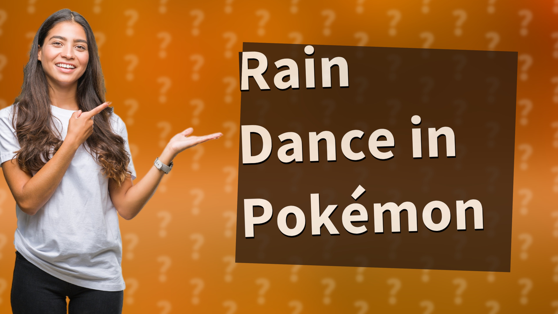 Rain Dance in Pokémon
